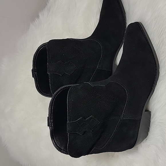 Nine West Texan Bootie Black Women’s Size 9 1/2 - Picture 8 of 14